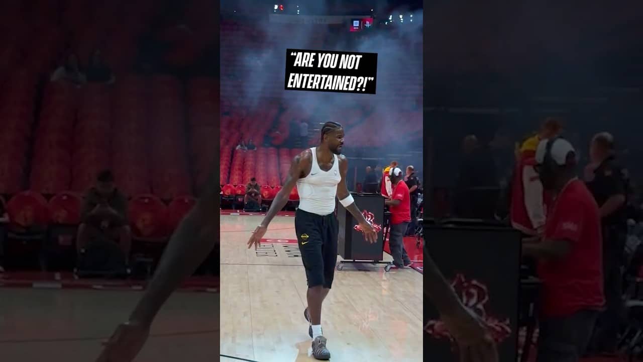 Pregame fun for DA 😤 #lakers #NBAPlayoffs
