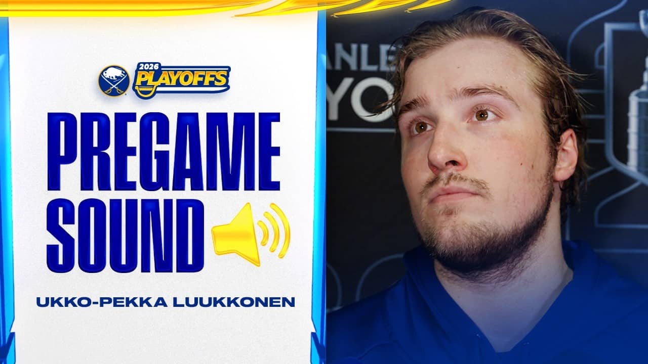 "It's All About Winning" | Ukko-Pekka Luukkonen Ahead Of Game 4 In Montreal | Buffalo Sabres Playoff