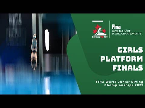 LIVE Finals: Girls 14-15 Platform Diving | World Junior Champs 2022