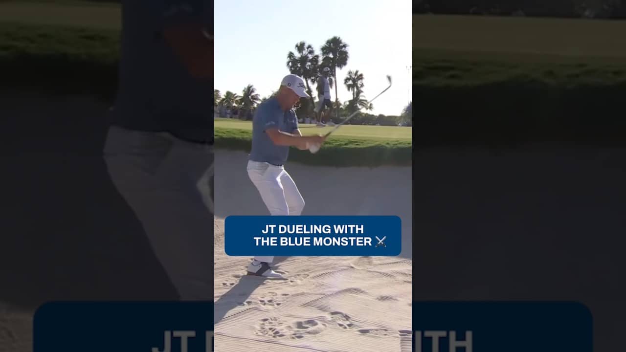 JT from the beach 🏖️ #golf #pgatour #mortalkombat