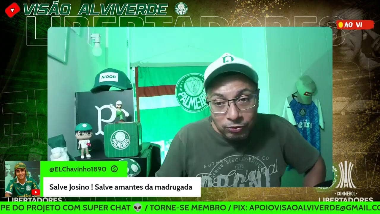 🚨#AOVIVO-PEGA A VISÃO: ESQUENTA PALMEIRAS X SPORTING CRYSTAL | LIBERTADORES | NOTÍCIAS DO VERDÃO
