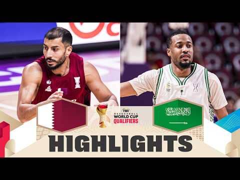 Qatar 🇶🇦 v Saudi Arabia 🇸🇦 | Highlights | FIBA Basketball World Cup 2027 Asian Qualifiers