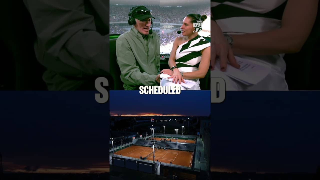 Does BG have the Roland-Garros WTA night session solution? 🤨 #rolandgarros #tennis #sports
