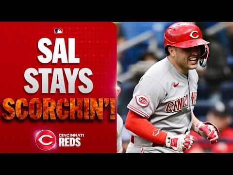 Sal Stewart CRUSHES his 8th home run of the season! 🔥😤 (Reds rookie off to a HOT start!)