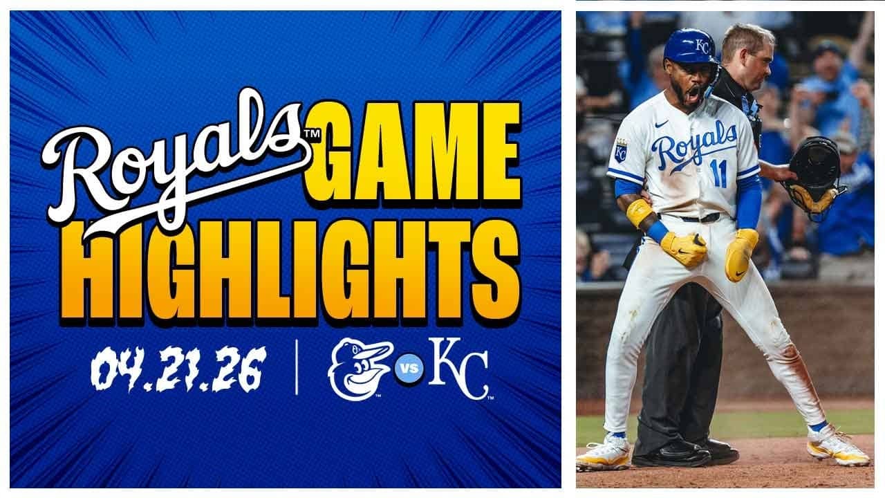 Wild Pitch Walk Off | Royals vs. Orioles Highlights 4/21/26