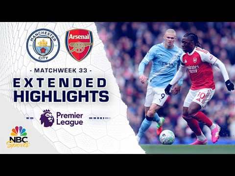 Manchester City v. Arsenal | PREMIER LEAGUE HIGHLIGHTS | 4/19/2026 | NBC Sports