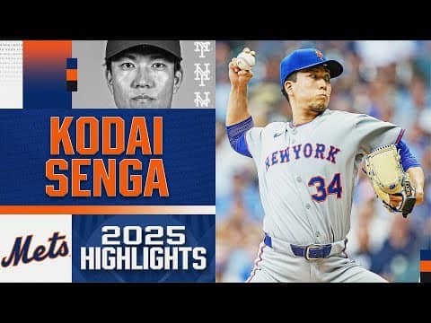 Kodai Senga's 2025 highlight reel with the Mets! 👻 | 千賀滉大ハイライト