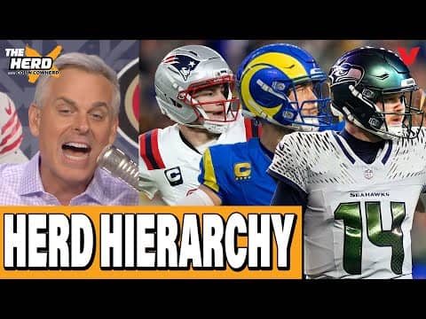 Colin Cowherd’s Week 16 Herd Hierarchy: Seahawks, Rams, Patriots, Bears | THE HERD NFL