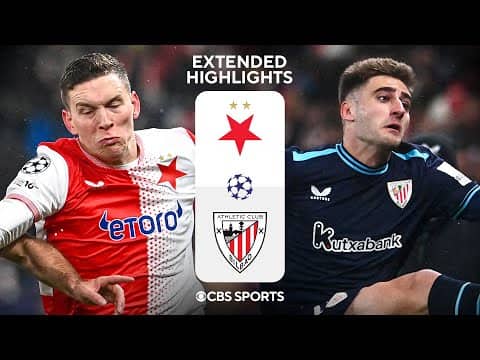 Slavia Praha vs. Athletic Club: Extended Highlights | UCL League Phase MD 5 | CBS Sports Golazo