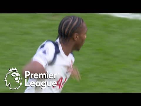 Mathys Tel equalizes for Tottenham Hotspur against Manchester United | Premier League | NBC Sports