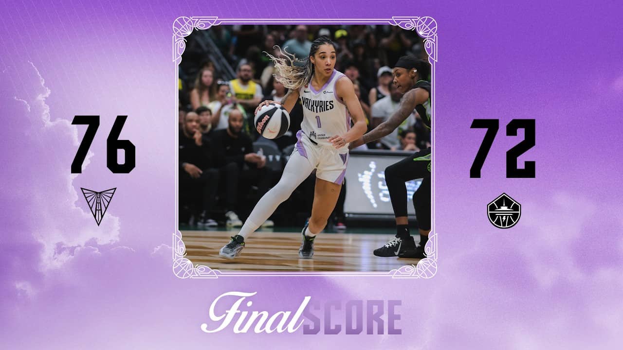 Valkyries Keep the Streak Alive — Commissioner's Cup Highlights vs. Storm | June 12, 2026