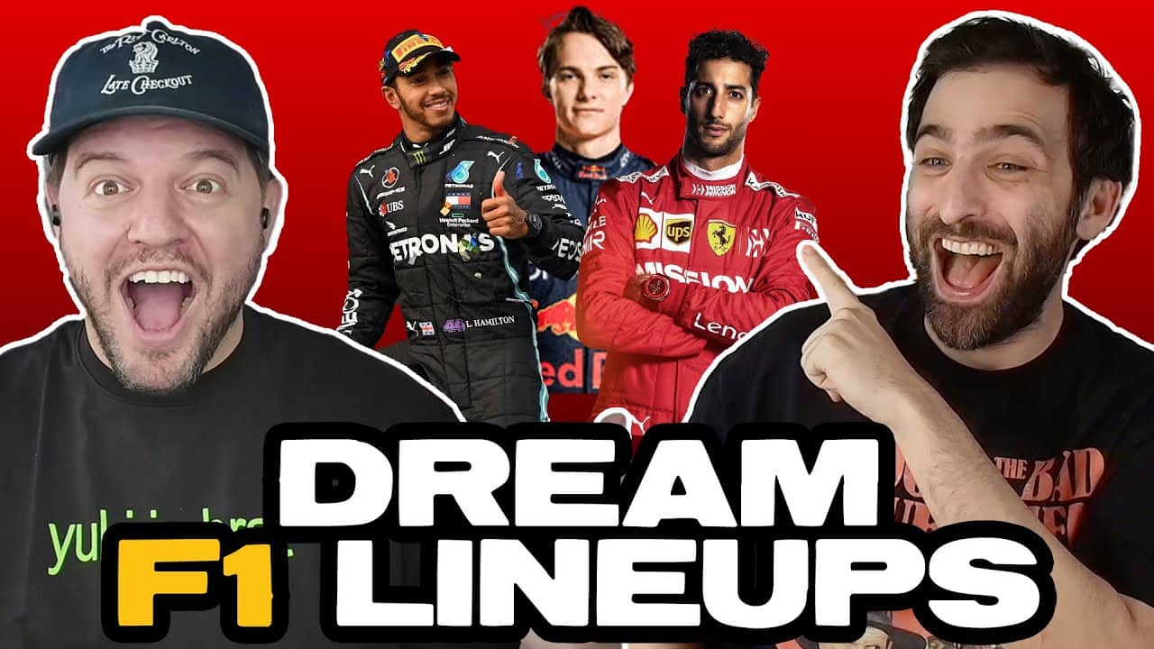 OUR DREAM F1 TEAM LINEUPS