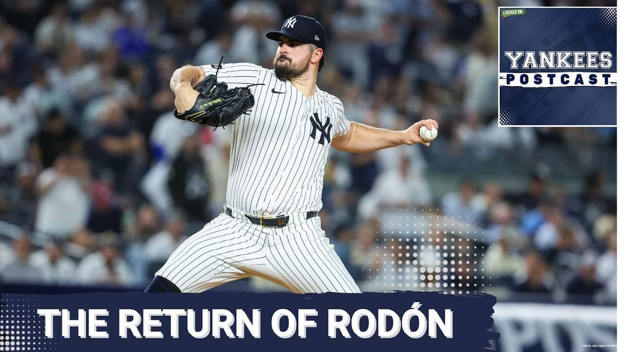 YANKEES POSTCAST Carlos Rodón returns and the Yankees try to stop a losing streak