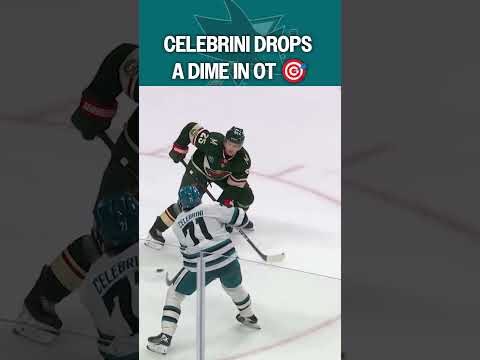 Macklin Celebrini = OT Playmaker 🙌