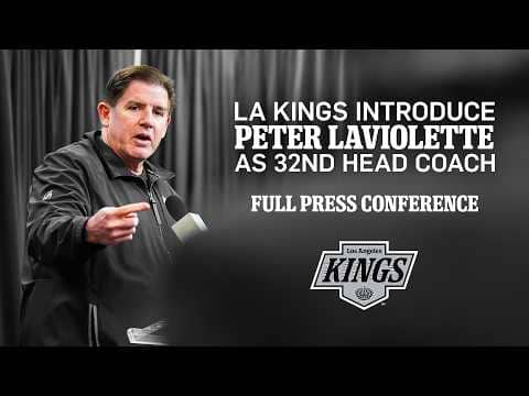 Peter Laviolette Introductory Press Conference - June 10, 2026