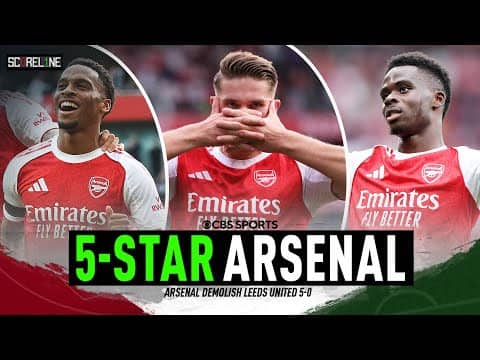 Arsenal CRUISE to victory | Gyökeres brace | Saka Injury | Arsenal vs Leeds United Recap | Scoreline