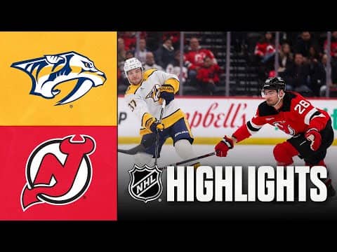 Predators vs. Devils | NHL Highlights | January 29, 2026
