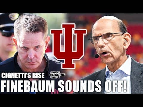Paul Finebaum DOESN’T THINK Curt Cignetti’s Indiana reign will last! | The Matt Barrie Show