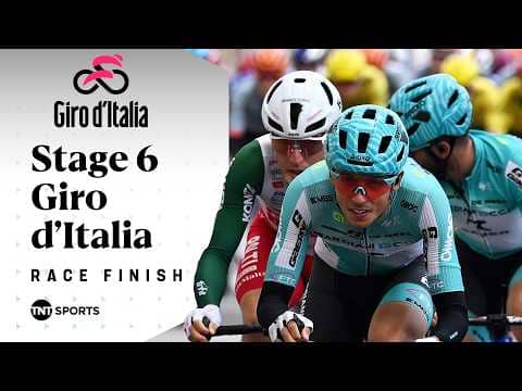 SHOCKING FINISH! 🤯 | 2026 Men's Giro d'Italia Stage 6 Final KM's | TNT Sports Cycling