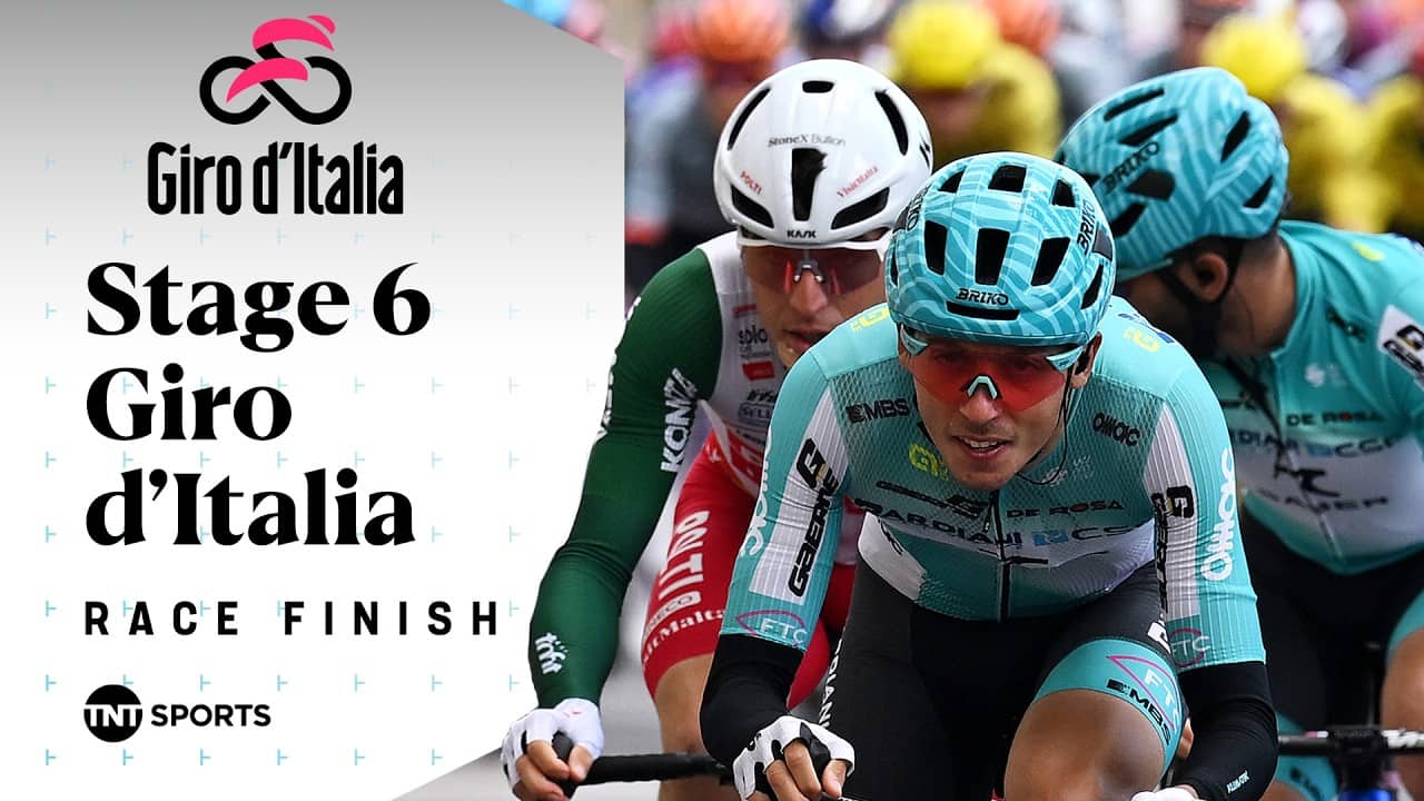 SHOCKING FINISH! 🤯 | 2026 Men's Giro d'Italia Stage 6 Final KM's | TNT Sports Cycling