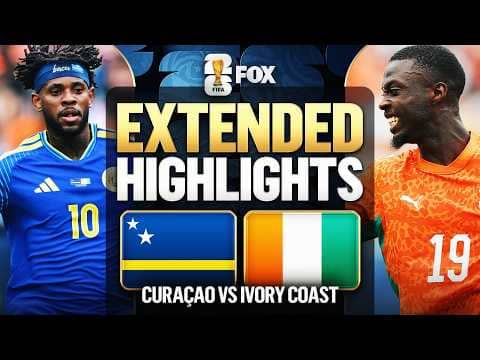 Curaçao vs Ivory Coast Extended Highlights 🌎🏆 2026 FIFA World Cup™