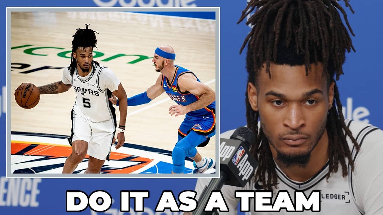 Stephon Castle on Continuing to Compete as a Team Regardless Of Injuries