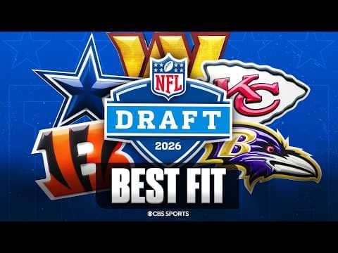 2026 NFL Draft: BEST 1st-Round Fit 👀 | Commanders, Cowboys, Bengals, Ravens, Chiefs