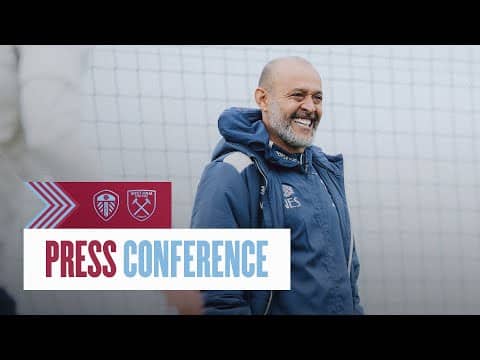 LIVE: Nuno Espírito Santo's Press Conference | Leeds v West Ham
