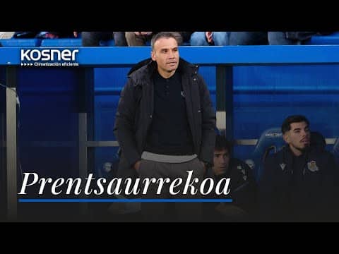 RUEDA DE PRENSA POSPARTIDO | Sergio Francisco | Deportivo Alavés 1 - 0 Real Sociedad