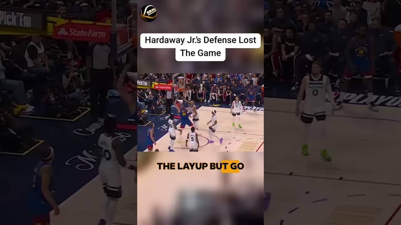 Hardaway Jr. Ignores His Man and It Costs the Nuggets Everything
