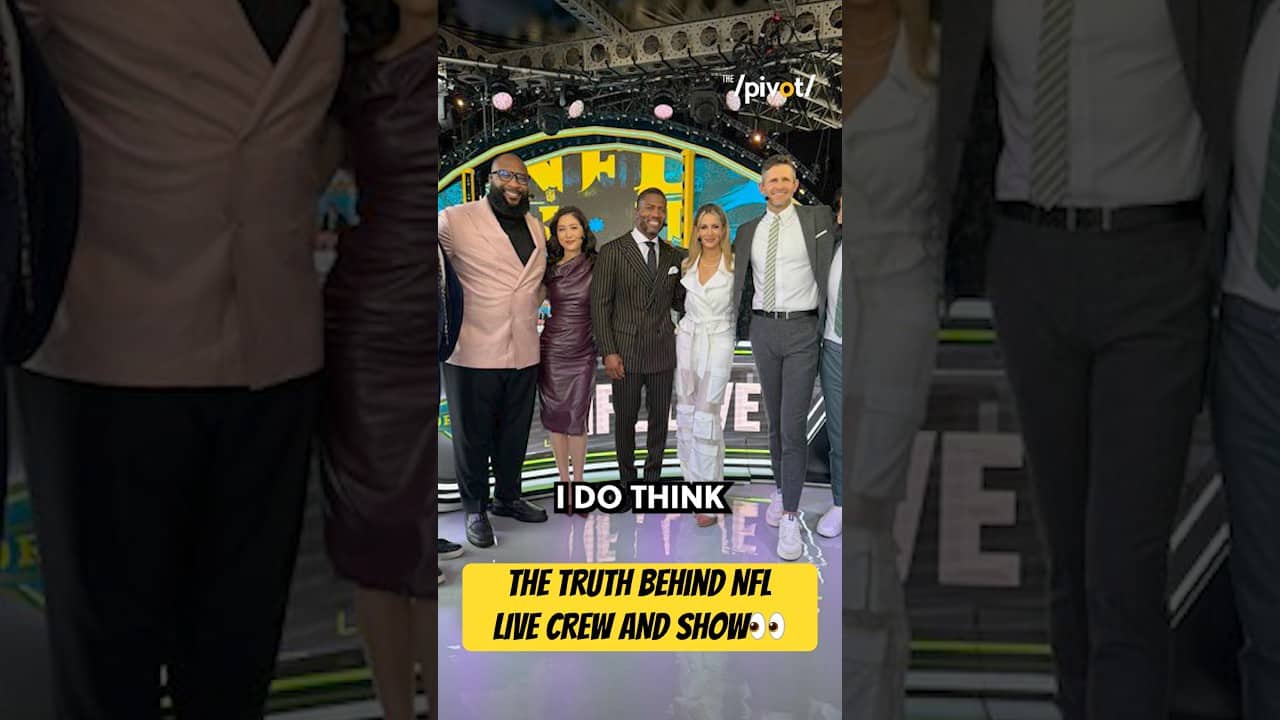 Laura Rutledge gives the real scoop on award winning NFL Live crew and the truth behind show.🏈