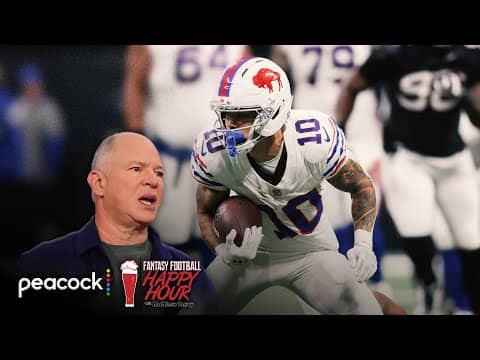 'Not a lot of upside' for Khalil Shakir vs. Panthers | Fantasy Football Happy Hour | NFL on NBC