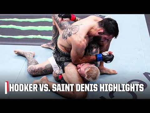 Benoit Saint Denis finishes Dan Hooker at UFC 325 [HIGHLIGHTS] | ESPN MMA