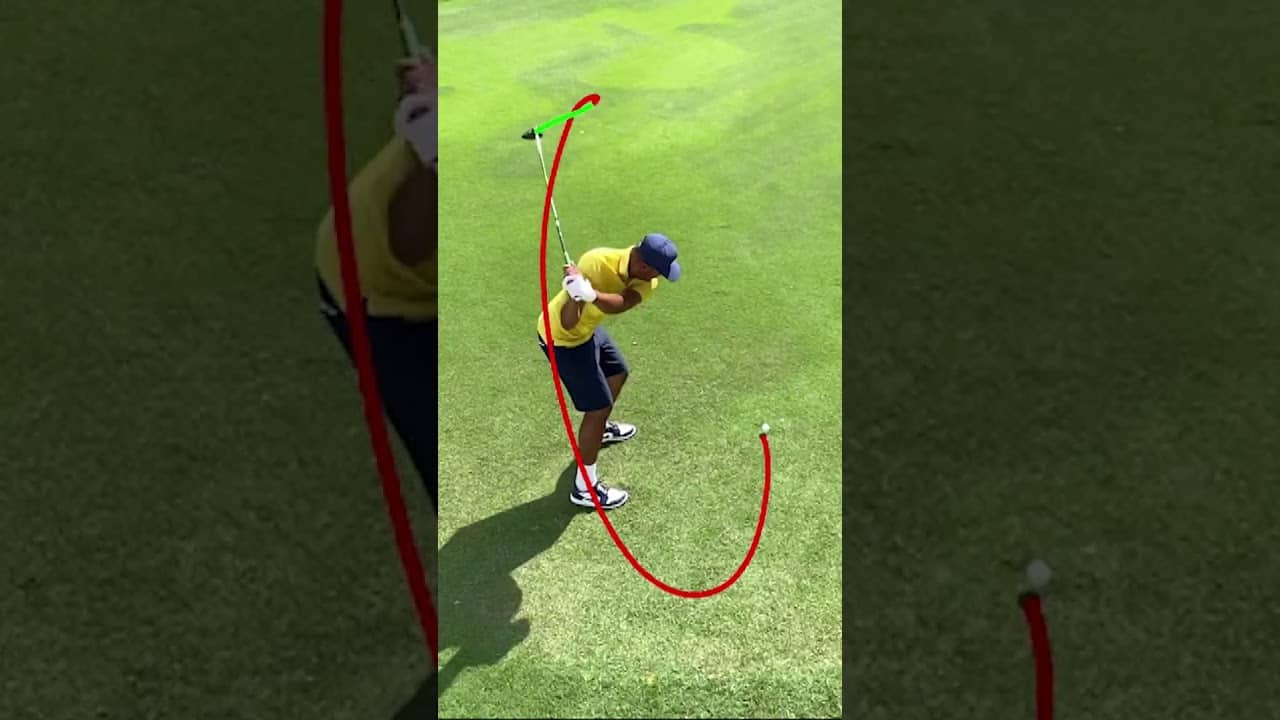 Tony Finau's swing in slow motion 🤌