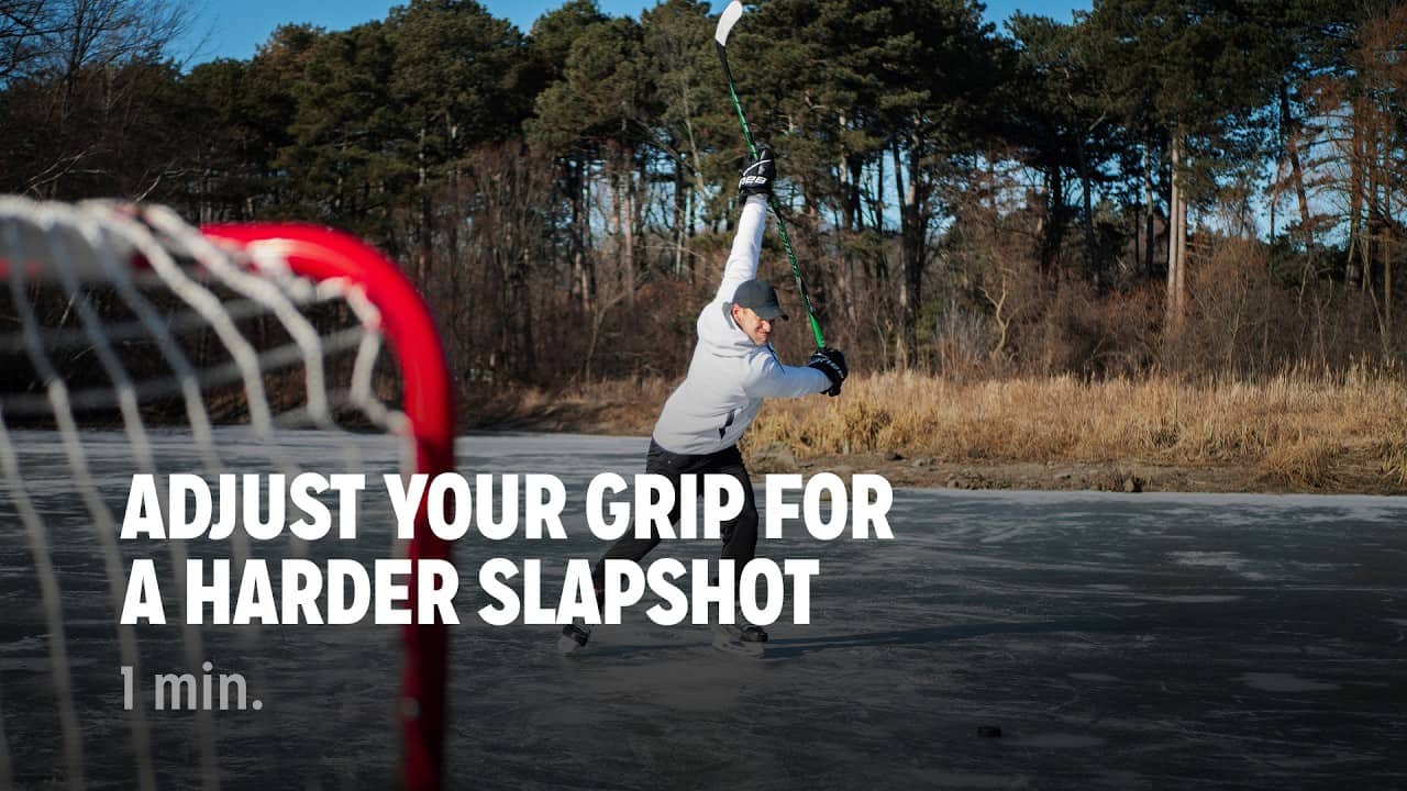 Adjust Your Grip For A Harder Slapshot
