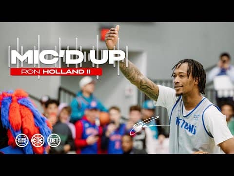 Be Careful, Ron Holland Is Mic'd Up