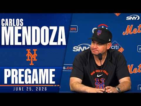 Carlos Mendoza on the Mets trading David Peterson to the Cubs