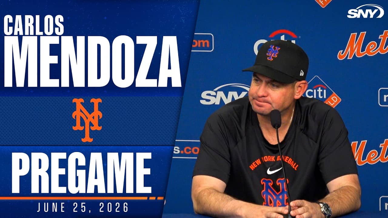 Carlos Mendoza on the Mets trading David Peterson to the Cubs