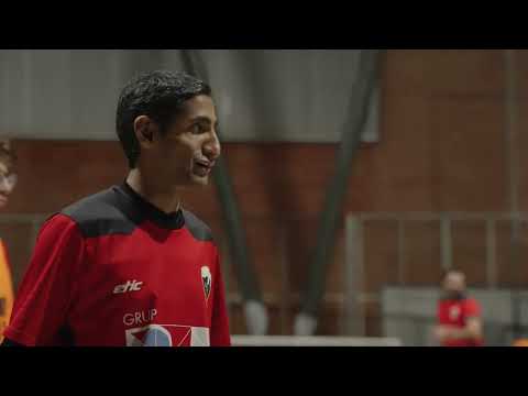 L'ALEVÍ VISITA LA FUNDACIÓ RAMON NOGUERA | GIRONA FC