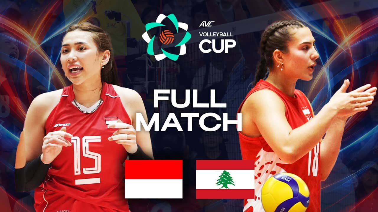 Indonesia vs. Lebanon - Pool Play | AVC Women's Cup 2026