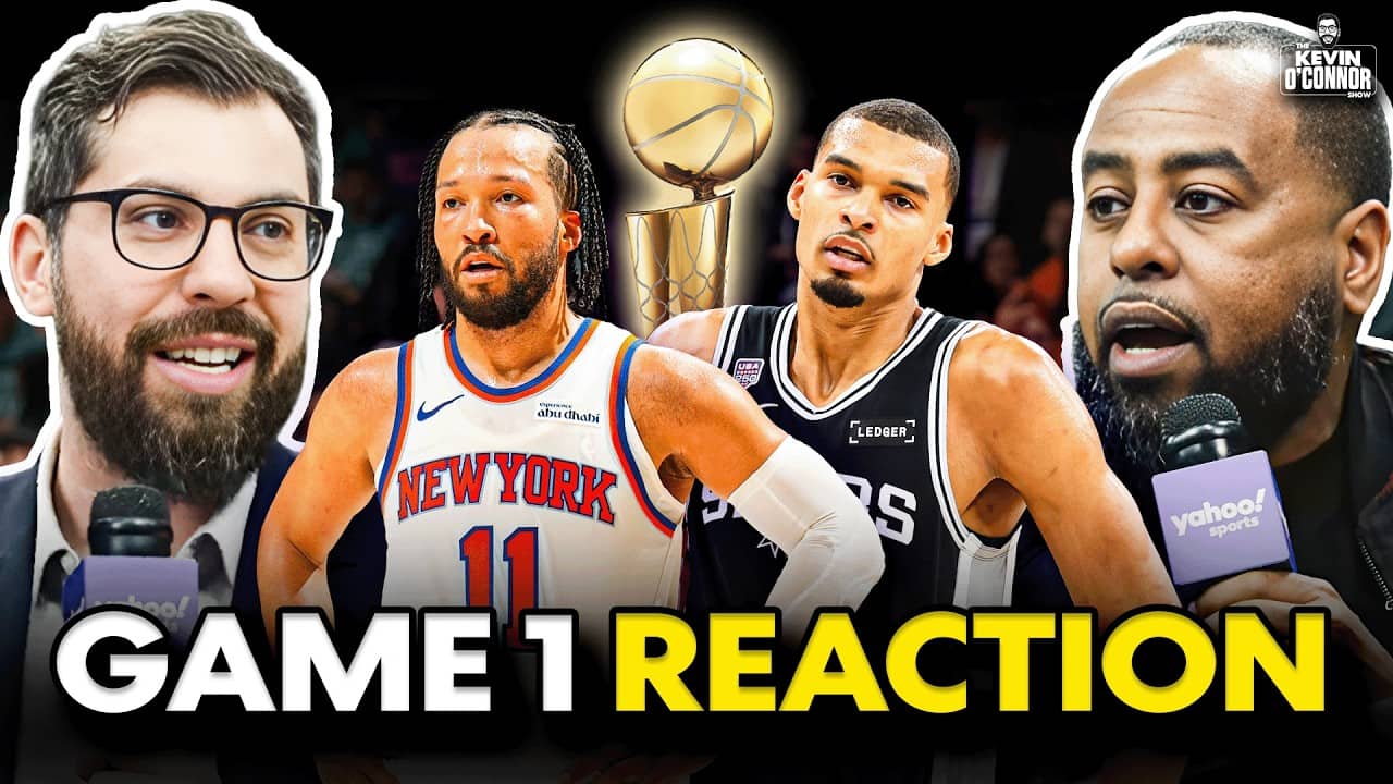 Knicks STEAL Game 1 of NBA Finals In San Antonio! (INSTANT REACTION)