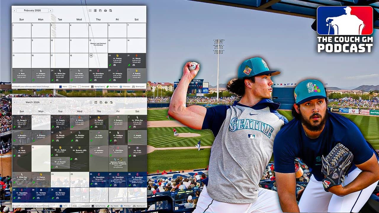Mariners Cactus League Schedule Preview!