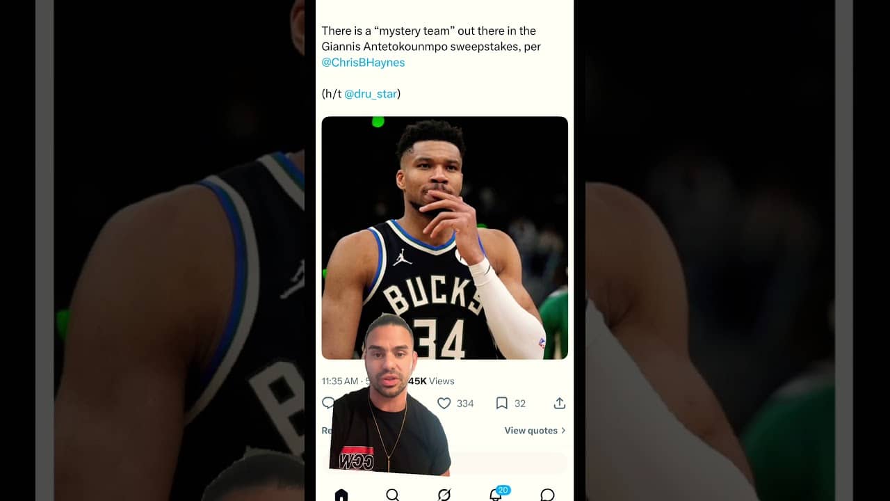Giannis Antetokounmpo trade rumors to the Miami Heat are heating up! #nba #shorts #fyp #trending