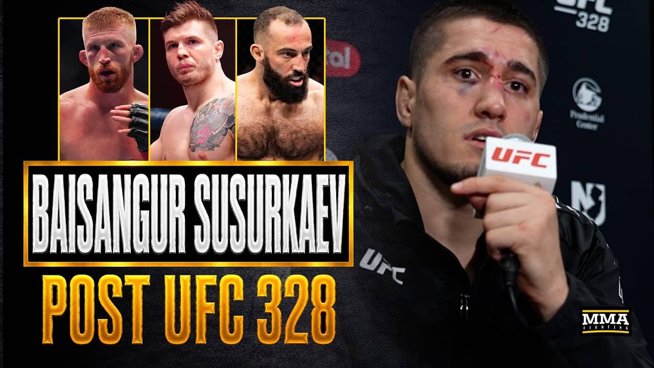 Baisangur Susurkaev Spoke With UFC About Bo Nickal, Marvin Vettori, And Roman Dolidze After Win