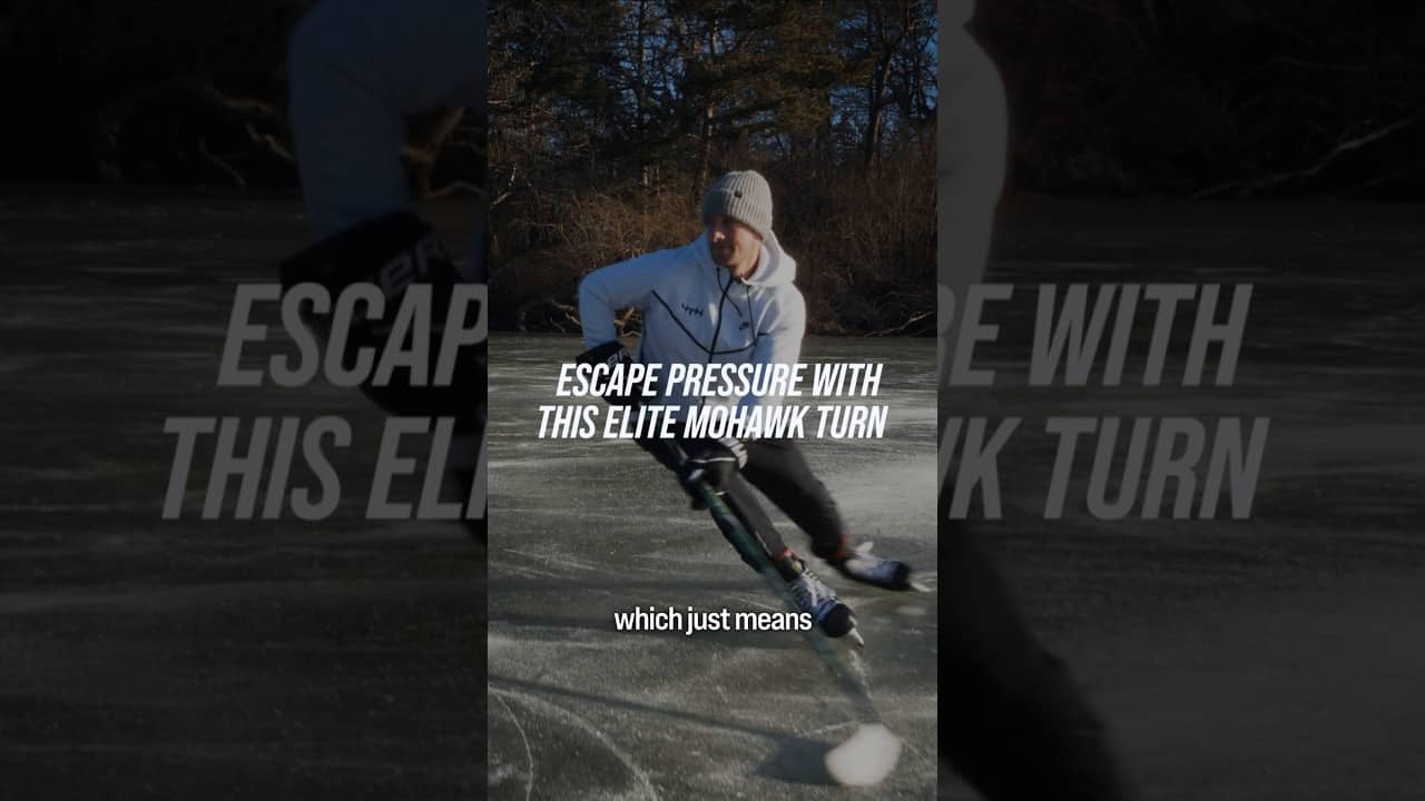 ESCAPE PRESSURE WITH THIS ELITE MOHAWK TURN #hockeycoaching #hockeytraining