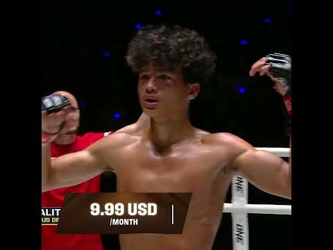 Total DOMINATION 💪 Teen phenom Detchawalit scores three knockdowns and improves to 5-0 in ONE!
