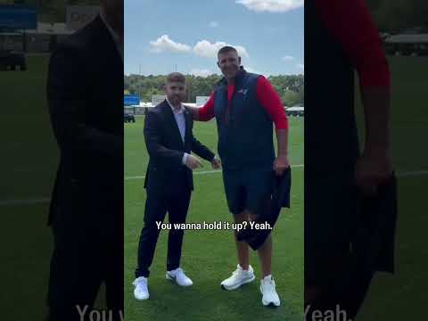 Patriots Head Coach Mike Vrabel Likes Our Logo 🥺