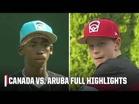 ELIMINATION GAME 👀 Canada vs. Aruba | Full Game Highlights | Little League Baseball World Series