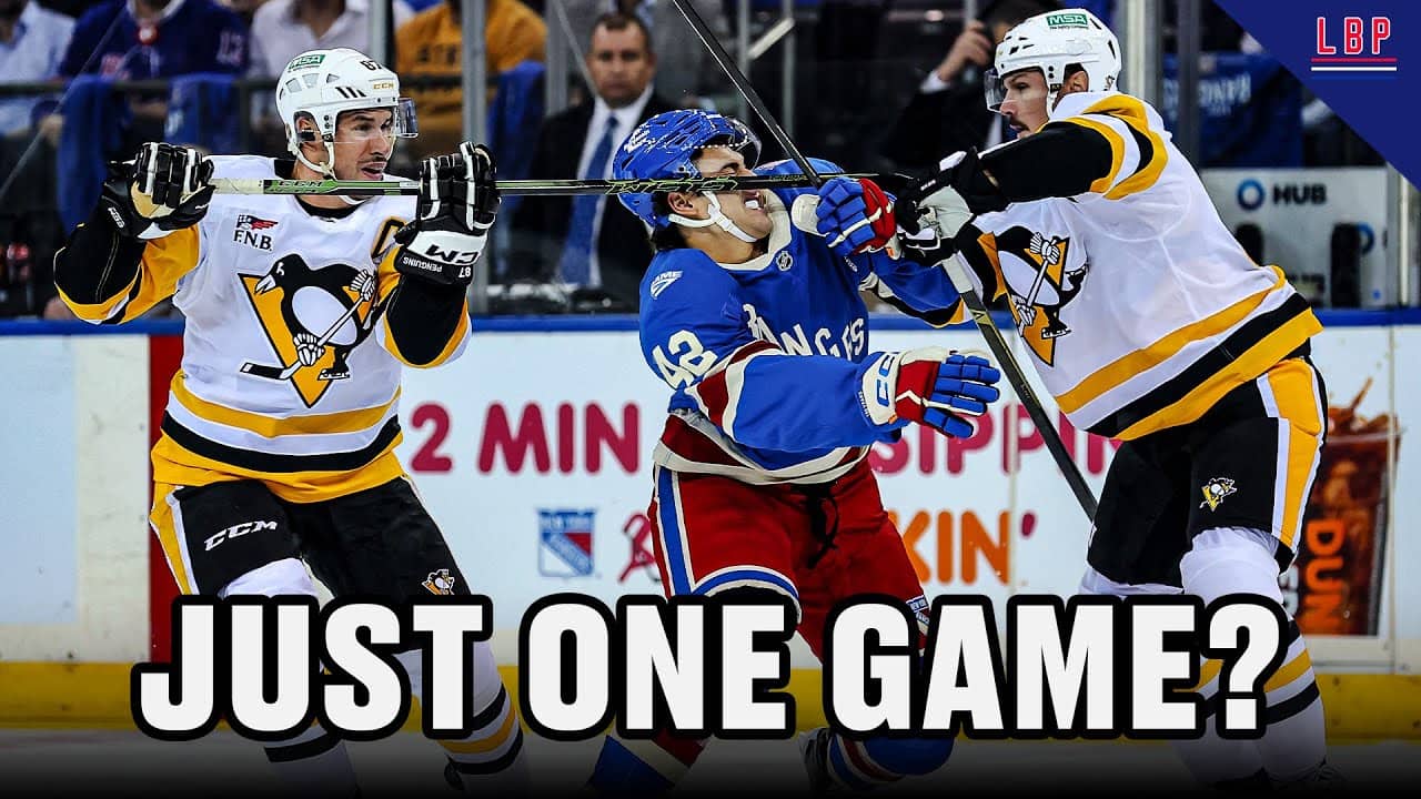 The New York Rangers lost a dud on opening night | But it's only one game, right?