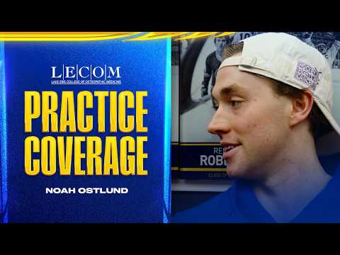 "Feeling Really Good" | Noah Ostlund After Returning To Practice After Injury | Buffalo Sabres